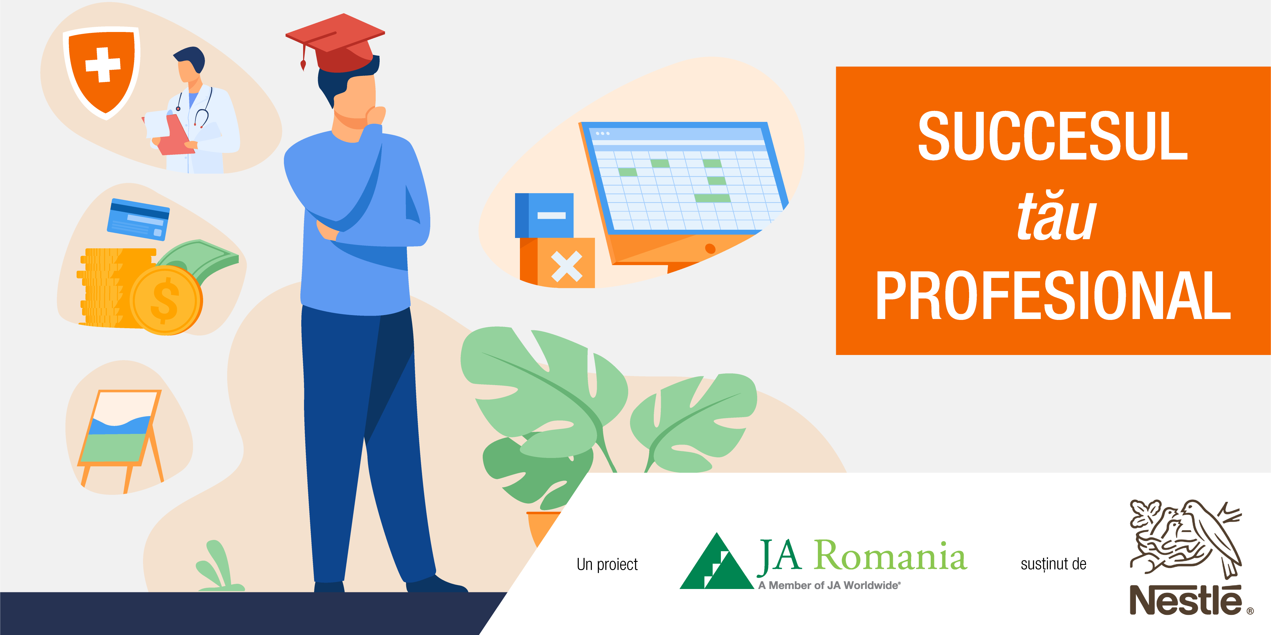 Nestlé România și Junior Achievement organizează webinare de orientare profesională în mai multe licee din țară